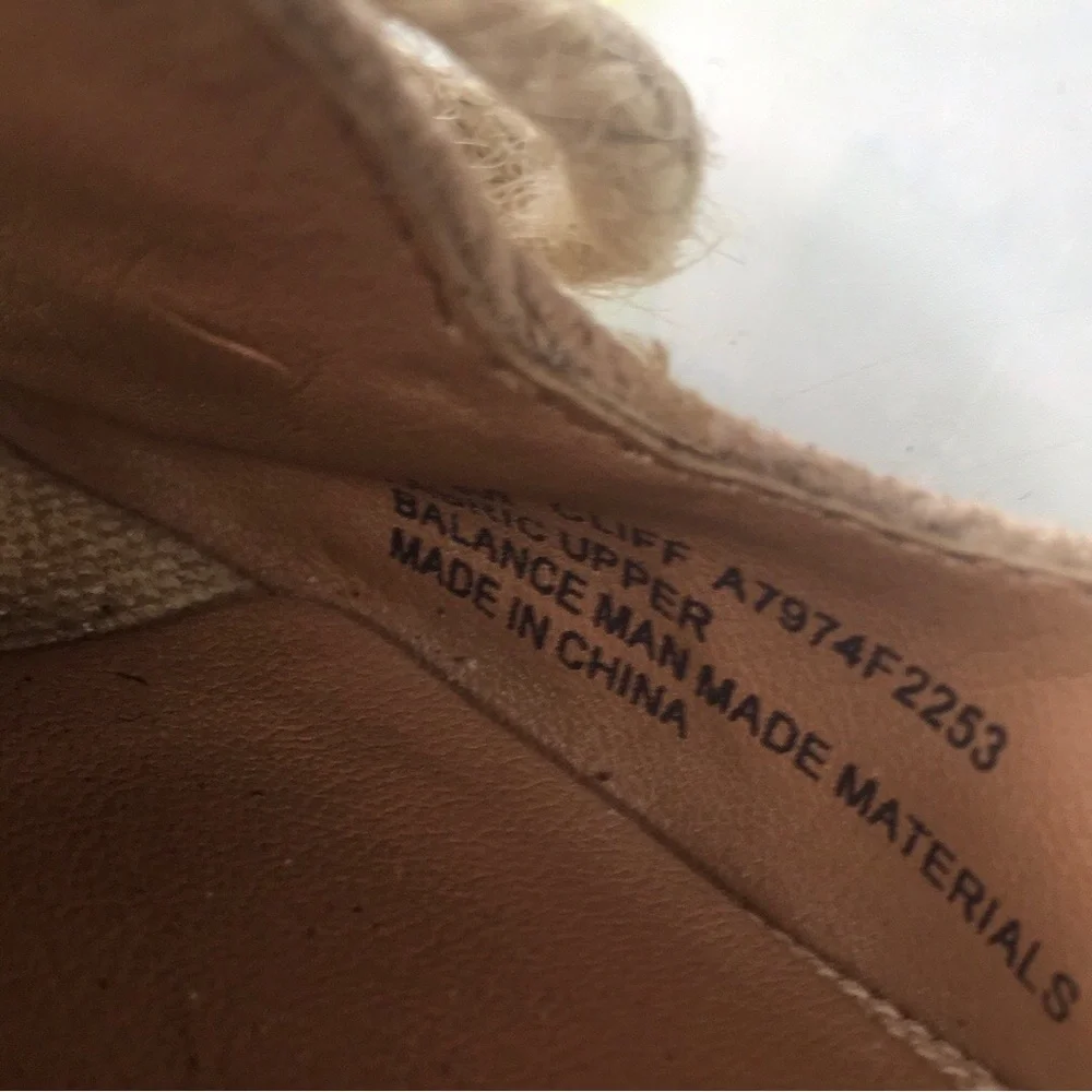 Franco Sarto khaki burlap
